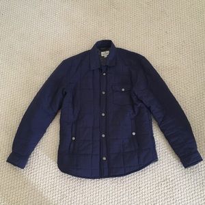 Marine Layer Quilted Coat Jacket